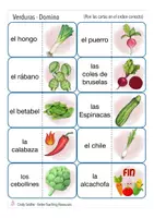 Aperçu - Jeux - verduras juego Espagnol domino - Page 3