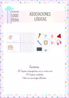 Vista previa - Juegos / Gamificación - Asociaciones Lógicas - Portada