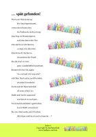 Vorschau - Text - Spät gefunden - ein kurzes Gedicht zu Ostern - Seite 1