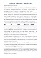 Vorschau - Stundenentwürfe - Raconter une histoire mystérieuse - eine Geschichte schreiben - Seite 1