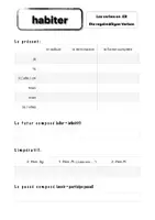 Vorschau - Arbeitsblätter - Cahier de verbes - Verbenheft für Schüler*innen - Seite 3