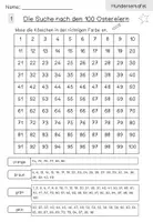 Vorschau - Mal- und Bastelvorlagen - Materialpaket Frühling | Ostern (Mathe) #hellospringateduki - Seite 3