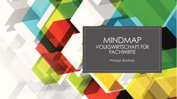 Vorschau - Stationenlernen - MINDMAP Volkswirtschaft für Fachwirte - Deckblatt