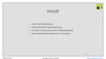 Vorschau - Stationenlernen - MINDMAP Volkswirtschaft für Fachwirte - Seite 1