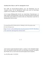 Vorschau - Test - Textgebundene Erörterung - Klassenarbeit zum Thema "Abitur für alle? Ein ideologischer Irrtum" - Seite 1