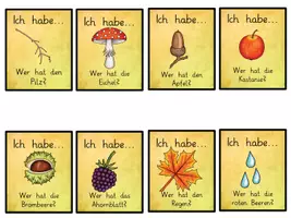 Vorschau - Spiele - Herbst Lesespiel: Ich habe, wer hat? - Seite 2