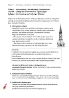 Vorschau - Arbeitsblätter - Verfremdung Gotisches Münster Collage Mischtechnik Mittelstufe - Seite 1