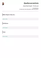 Vorschau - Arbeitsblätter - Study Sheet English - The Gerund - Seite 1
