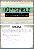 Vorschau - Arbeitsblätter - Hüpfspiele für den Schulhof gestalten - Seite 3
