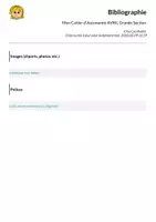 Aperçu - Feuilles d'exercices - Mon Cahier d’Autonomie AVRIL Grande Section - Page 1