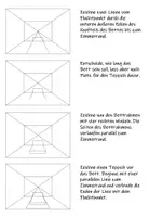Vorschau - Arbeitsblätter - Zentralperspektive "Mein Zimmer" (Anleitung) - Seite 3