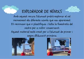 Vista previa - Manualidades / Dibujos para colorear - EXPLORADOR DE NÚVOLS - Portada