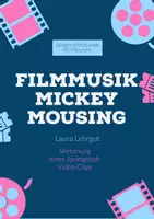 Vorschau - Arbeitsblätter - Filmmusik - Mickey Mousing Spongebob Musikpraxis - Deckblatt