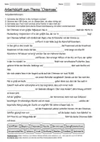 Vorschau - Arbeitsblätter - Arbeitsblätter "Chiemsee" + Lösung & MP3 + - Deckblatt