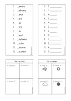 Vorschau - Arbeitsblätter - Lapbook Seasons & Months - Seite 3