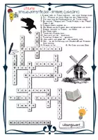 Vorschau - Arbeitsblätter - Kreuzworträtsel: Lektüre Krabat - Rätsel, Quiz (ab Klasse 6) - Seite 1