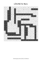Vista previa - Hojas de trabajo - Cerca puzzle mare "Sopa de letras" italiano - página 1
