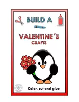 Vista previa - Manualidades / Dibujos para colorear - BUILD A VALENTINES CRAFTS PENGUIN BOY - Portada