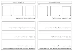Vorschau - Arbeitsblätter - Mini-Flipbook "Frühling" (DaZ) - Seite 3