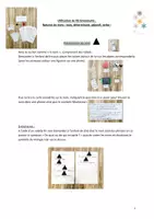 Aperçu - Préparation de séquence / Séquence complète - Natures de mots Montessori 1 - Page de couverture