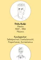 Vorschau - Poster - Kunstposter Frida Kahlo - Seite 1