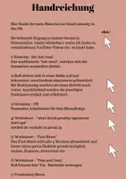 Vorschau - Arbeitsblätter - Death penalty in the US - (genial.ly + worksheets) - Seite 1