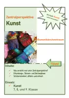 Vorschau - Arbeitsblätter - KUNST: Zentralperspektive - Deckblatt
