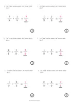 Vorschau - Aufgabenkarten - BRÜCHE - Addition (Aufgabenkärtchen) - Seite 3