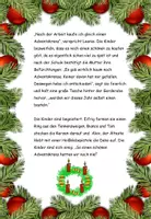Vista previa - Tarjetas / Manipulativos - "Rashids Advent in Deutschland" Capítulo 3 "der Adventskranz" alemán - página 3