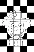 Vorschau - Mal- und Bastelvorlagen - Kunst Grundschule, Clownsbilder Karneval - Seite 3