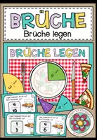 Vorschau - Fördermaterial/Inklusion - BRÜCHE - Brüche legen (Legeübung) - Deckblatt