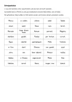 Vorschau - Spiele - Schnipselsätze - Deckblatt