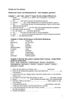 Vorschau - Arbeitsblätter - DaF / DaZ A2 - B1: Acht diverse Aufgaben mit Lösung - Deckblatt