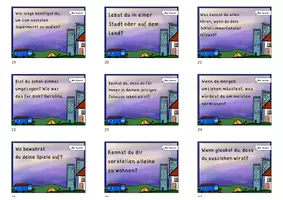 Vorschau - Interaktives Material - Mein Zuhause (Gesprächsanlässe) - Stop and Swap Karten - Seite 2