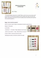 Aperçu - Préparation de séquence / Séquence complète - La Fonction Sujet Montessori - Page 1