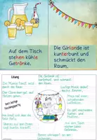 Vorschau - Arbeitsblätter - Schreibspaziergang Wimmelbild FASCHING + Lesen & Malen Kl 2 - Seite 3