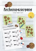 Vorschau - Arbeitsblätter - Rechenspaziergang "Unser Geld: Cent bis 100" - Deckblatt