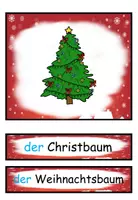 Aperçu - Présentation / Support pour le tableau - Cartes d'images et cartes de mots "Advent und Weihnachten" Allemand - Page 2