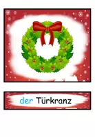 Aperçu - Présentation / Support pour le tableau - Cartes d'images et cartes de mots "Advent und Weihnachten" Allemand - Page 3