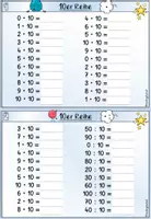 Vorschau - Arbeitsblätter - Zehnereinmaleins Klasse 3 | Rechenkartei Mathematik Grundschule - Seite 3