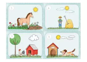 Vorschau - Arbeitsblätter - Lesespaziergang "Der Bauernhof" (5-fach differenziert) - Seite 3