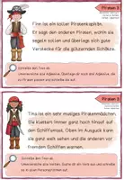 Vorschau - Aufgabenkarten - Abschreiben "Piraten" Sprache untersuchen Nomen, Verben, Adjektive - Seite 2