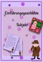 Vorschau - Unterrichtsreihen - Einführungsgeschichte Subjekt - Deckblatt