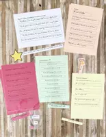 Aperçu - Préparation de séquence / Séquence complète - Natures de mots Montessori 2 - Page de couverture