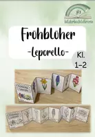 Vorschau - Arbeitsblätter - Frühblüher Leporello - Deckblatt