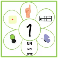 Aperçu - Apprentissages en autonomie - LA FLEUR DES NOMBRES' - Page 1