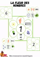 Aperçu - Apprentissages en autonomie - LA FLEUR DES NOMBRES' - Page de couverture