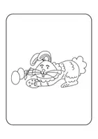 Vorschau - Mal- und Bastelvorlagen - 20 Ausmalbilder für Ostern - Seite 1