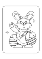 Vorschau - Mal- und Bastelvorlagen - 20 Ausmalbilder für Ostern - Seite 3