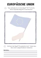 Vorschau - Arbeitsblätter - Europäische Union - Symbole, Geschichte, Mitglieder und Alltag - Seite 1